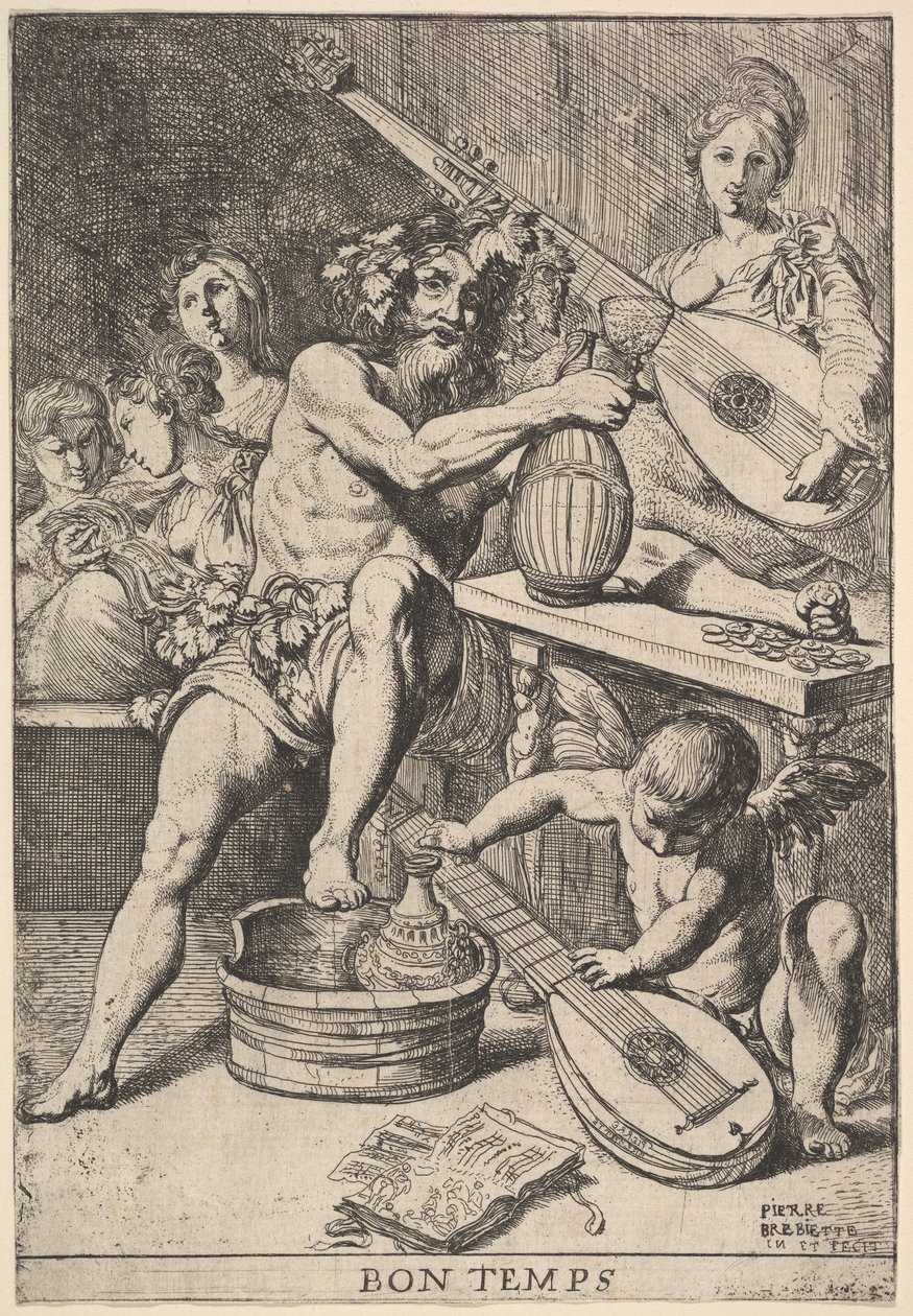 Dobre czasy, 1610-42. autorstwa Pierre Brebiette