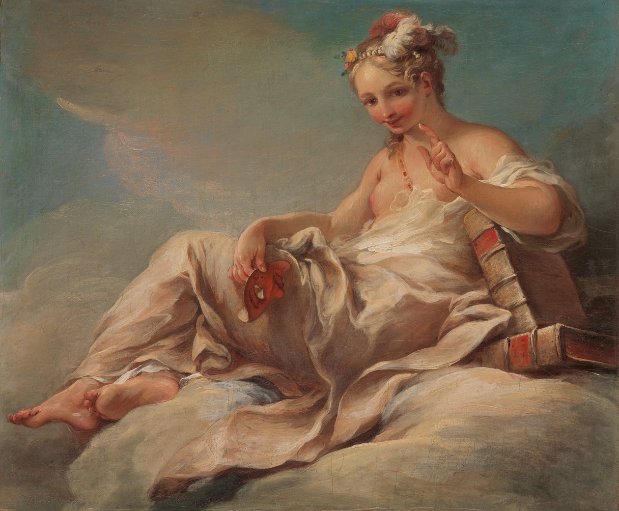 Komedia, ca. 1736. autorstwa Pierre Charles Tremolieres