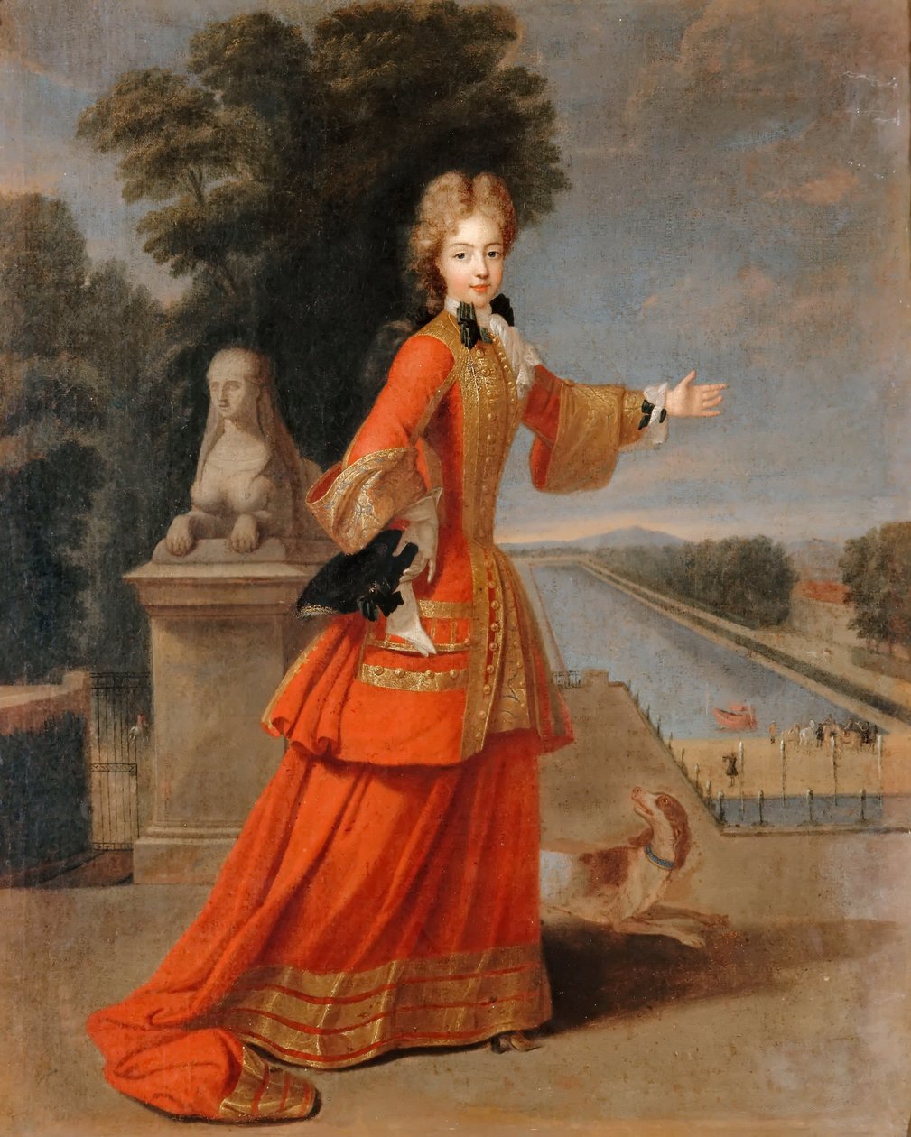 Maria Adelajda Sabaudii 1685-1712 autorstwa Pierre Gobert