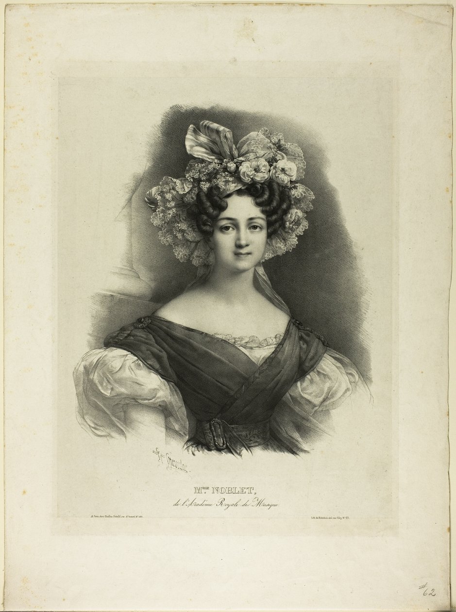 Pani Noblet autorstwa Pierre Louis Henri Grevedon