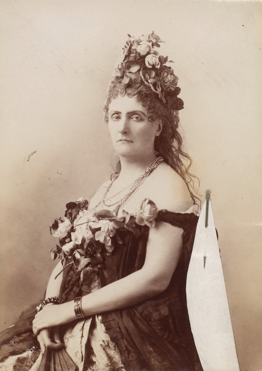 [Hrabina de Castiglione], 1895. autorstwa Pierre Louis Pierson