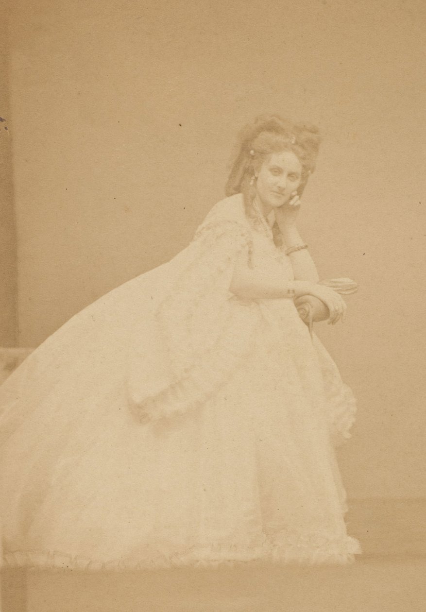 Przyjemny, lata 60. XIX wieku. autorstwa Pierre Louis Pierson