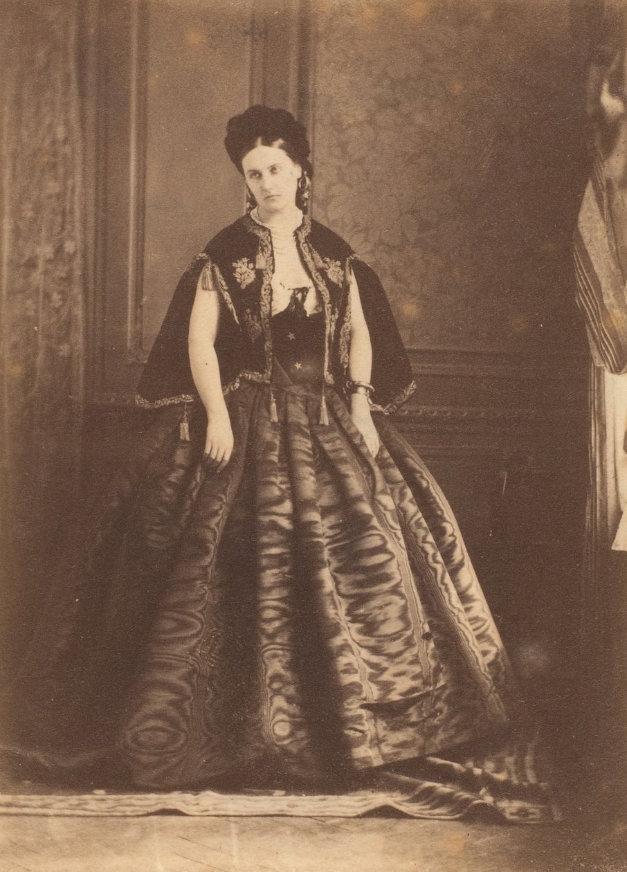 Suknia mory, lata 60. XIX wieku. autorstwa Pierre Louis Pierson