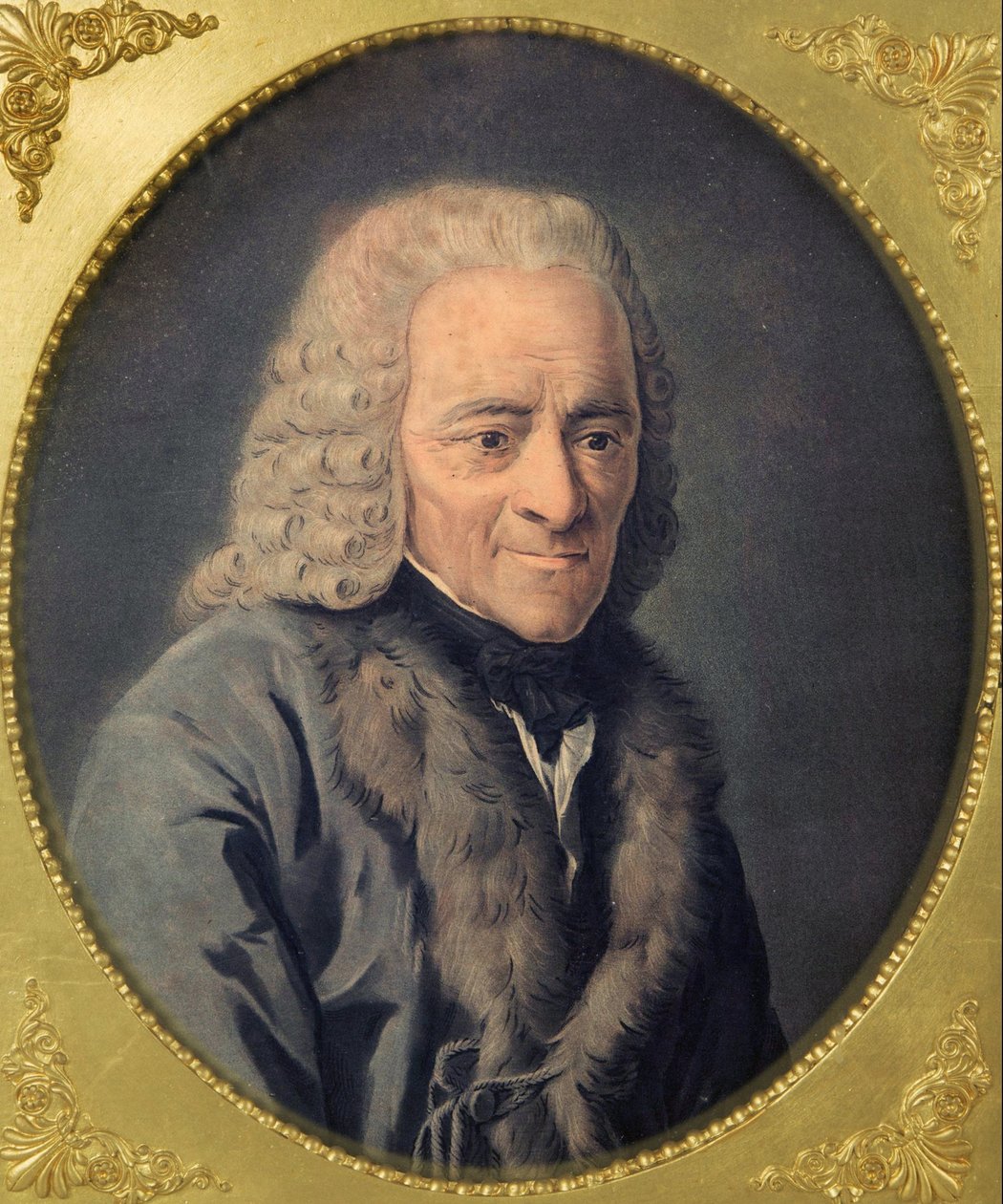 Francois Marie Arouet autorstwa Voltaire autorstwa Pierre Michel Alix
