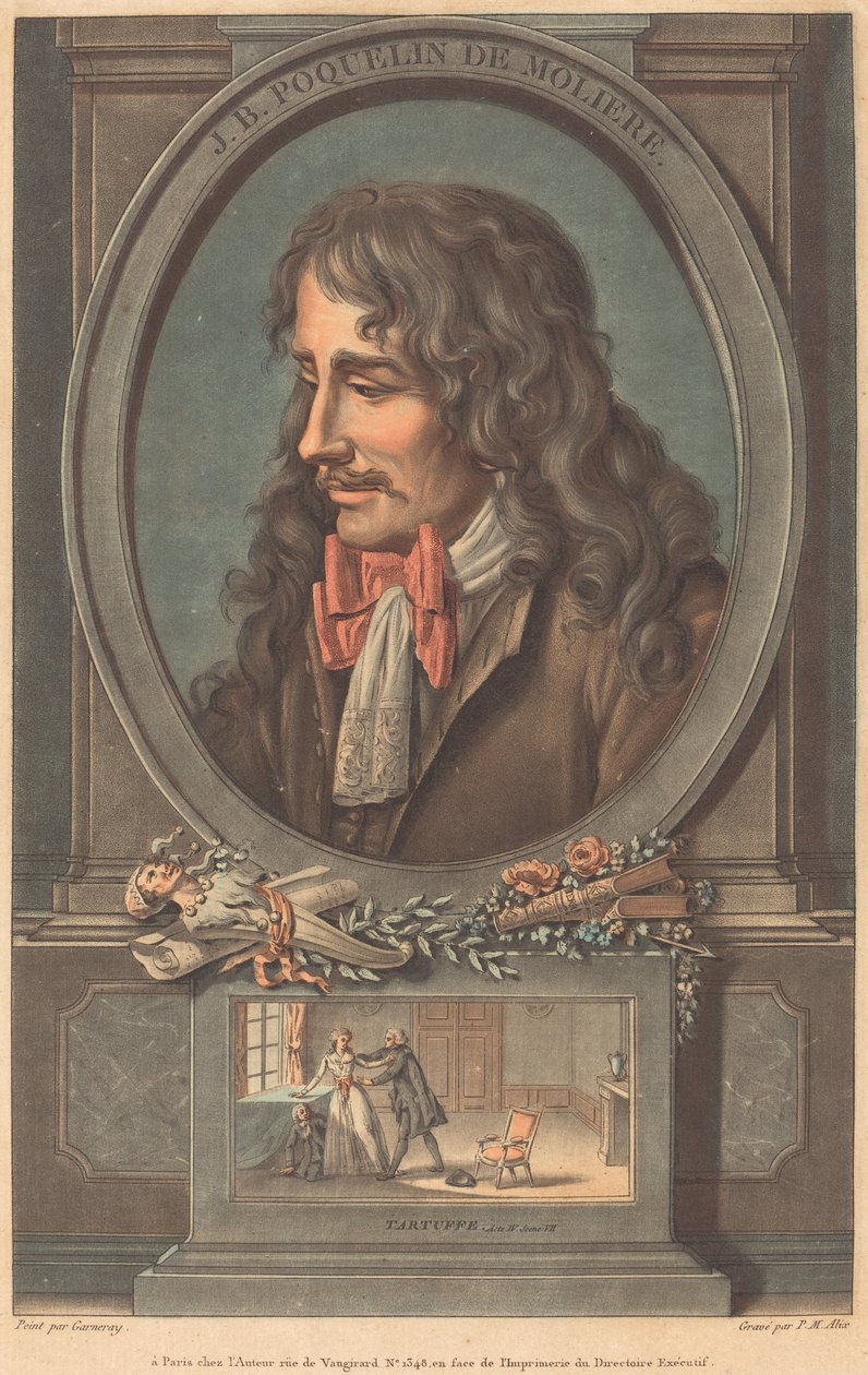 J.B. PO Cholind Moliere. autorstwa Pierre Michel Alix