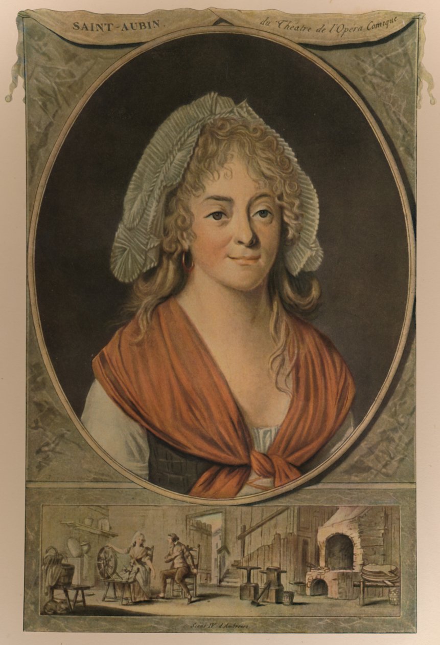 Madame Saint-Aubin, koniec XVIII wieku, 1913 autorstwa Pierre Michel Alix