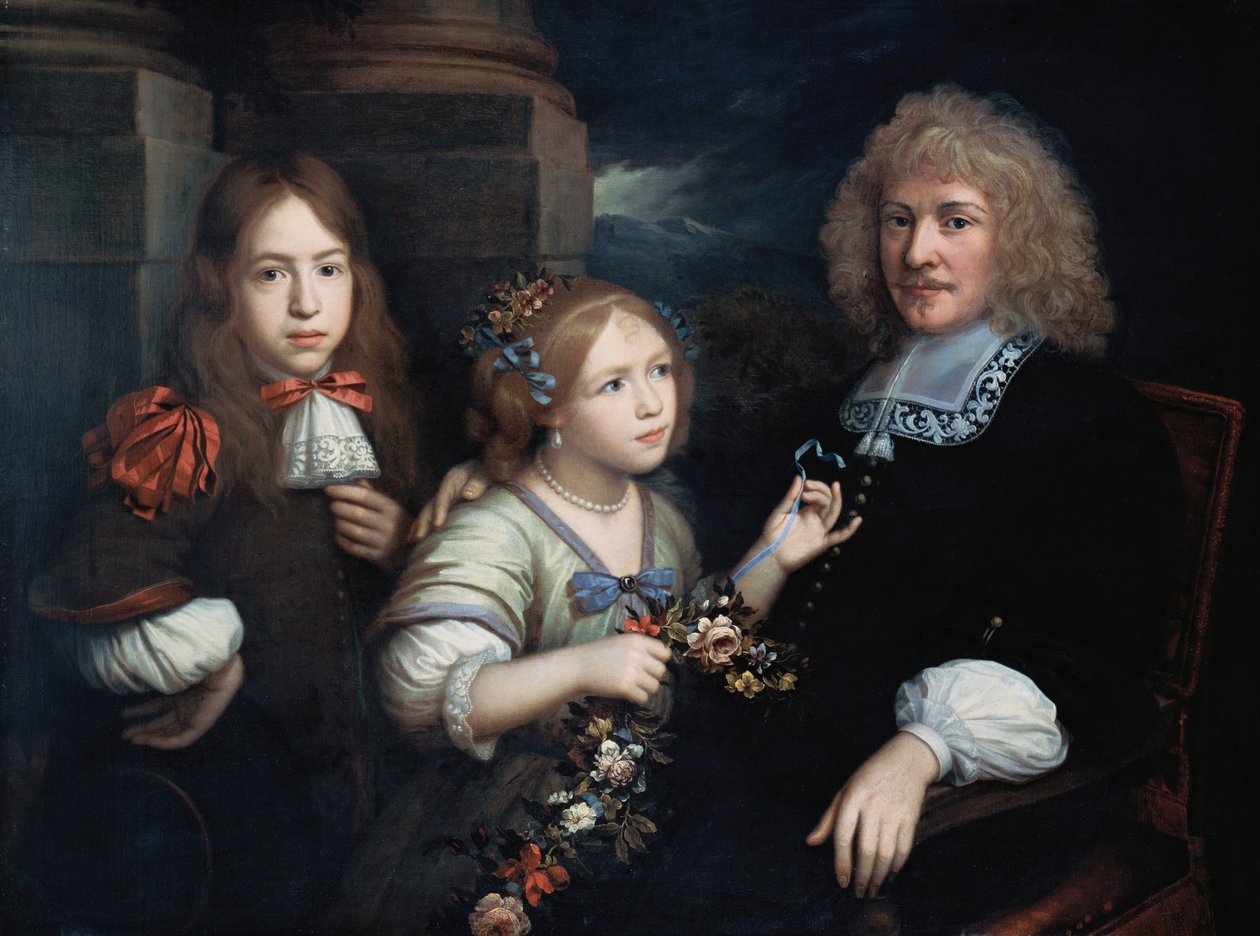 Grupa rodzinna autorstwa Pierre Mignard