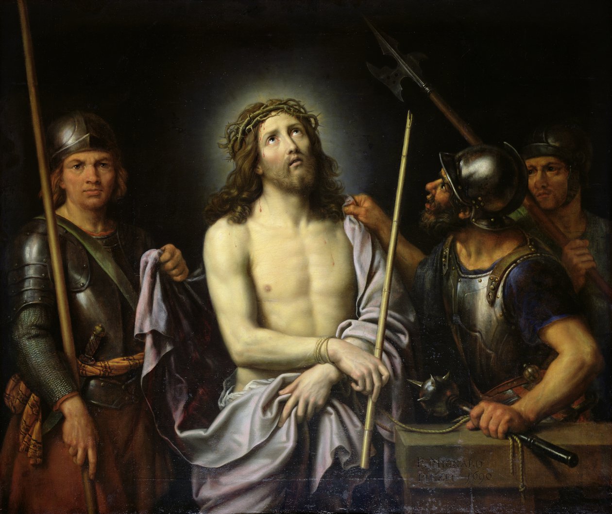 Spójrz na mężczyznę autorstwa Pierre Mignard