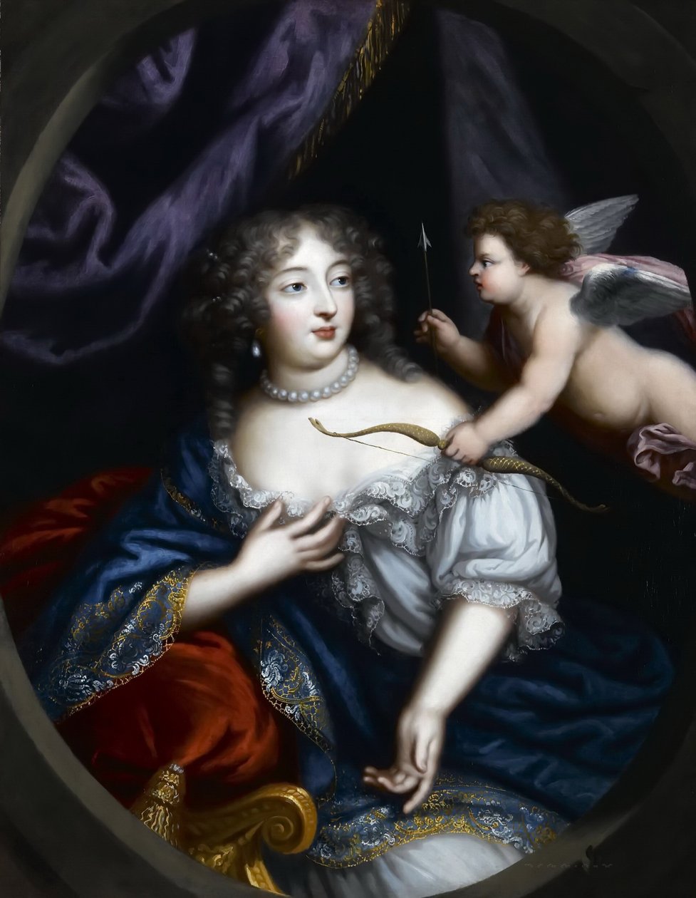 Françoise-Athénaïs de Rochechouart, markiza de Montespan 1640-1707 autorstwa Pierre Mignard