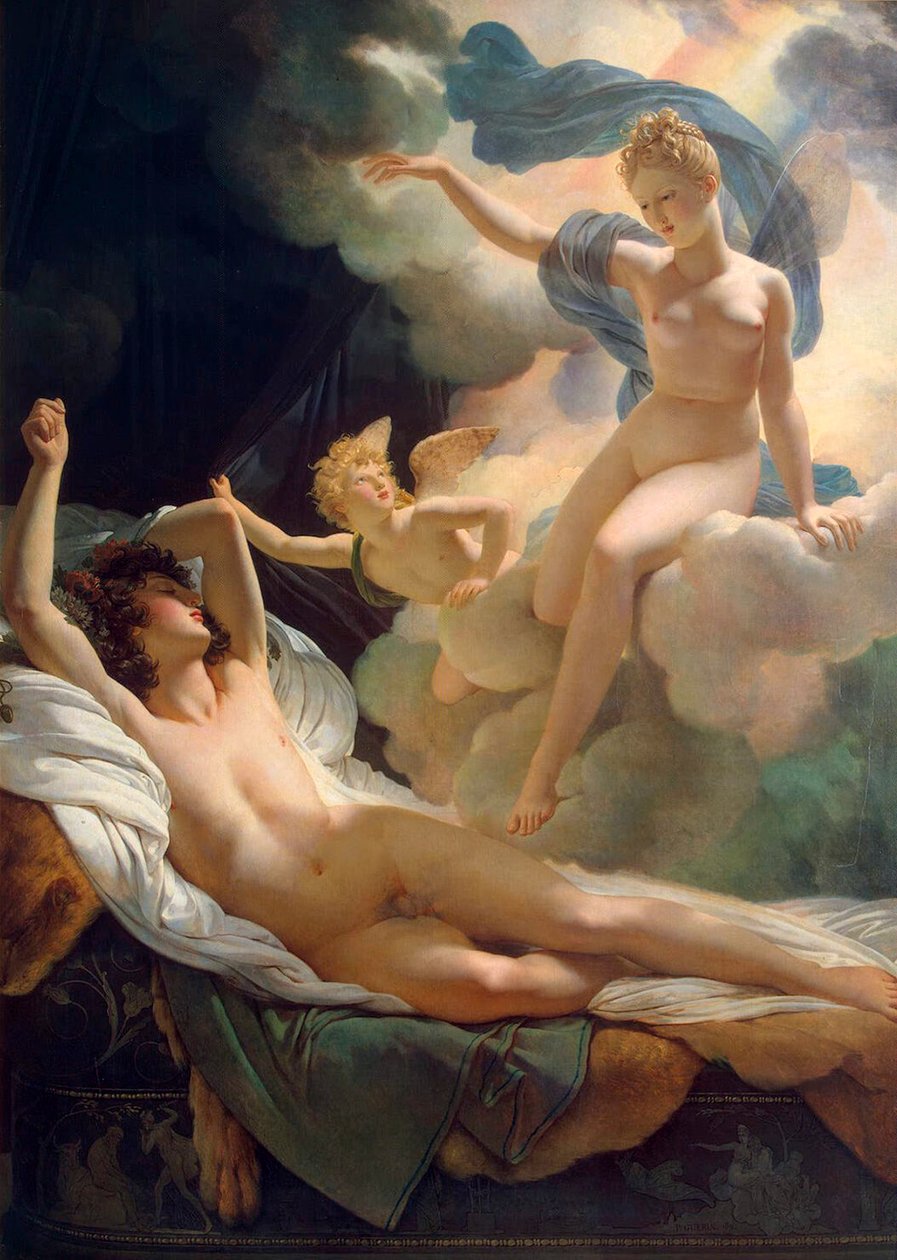 Morfeusz i Irys, 1811. autorstwa Pierre Narcisse Guerin