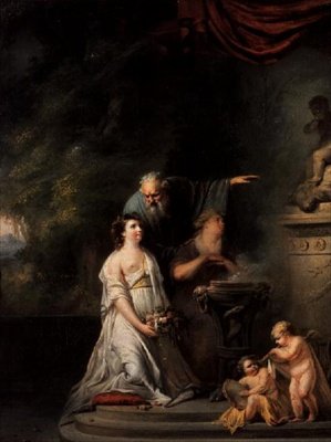 Alegoria miłości autorstwa Pierre Nicolas Legrand