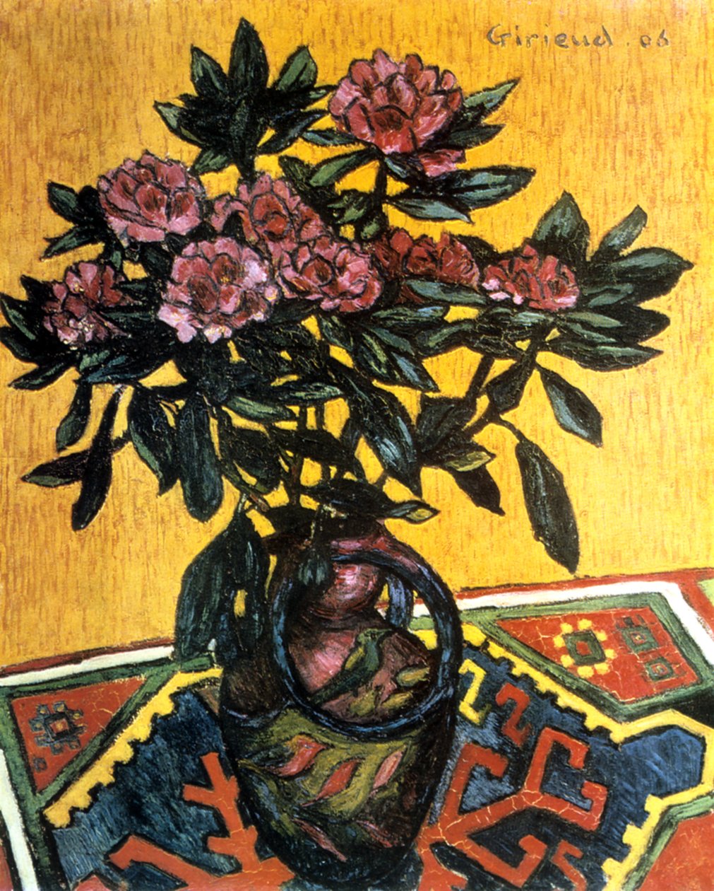 Piwonie, 1906 autorstwa Pierre Paul Girieud
