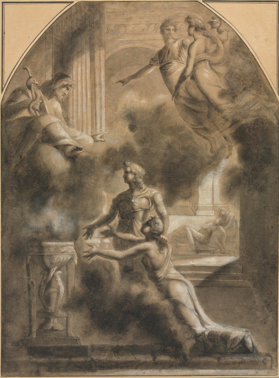 Scena mitologiczna autorstwa Pierre Paul Prud
