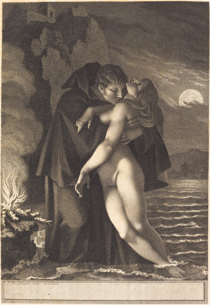 Phrosine i Melidore autorstwa Pierre Paul Prud