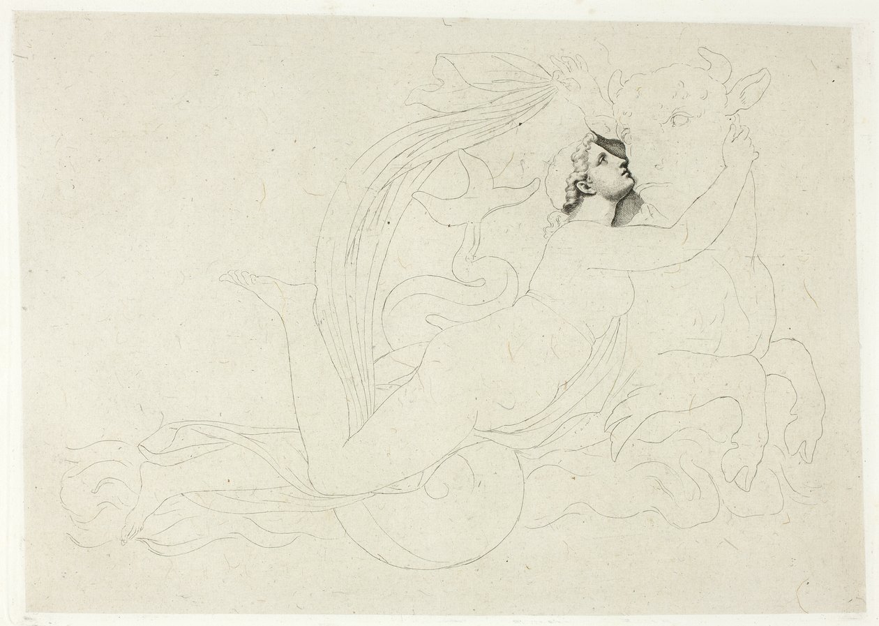 Uprowadzenie Europy autorstwa Pierre Paul Prud