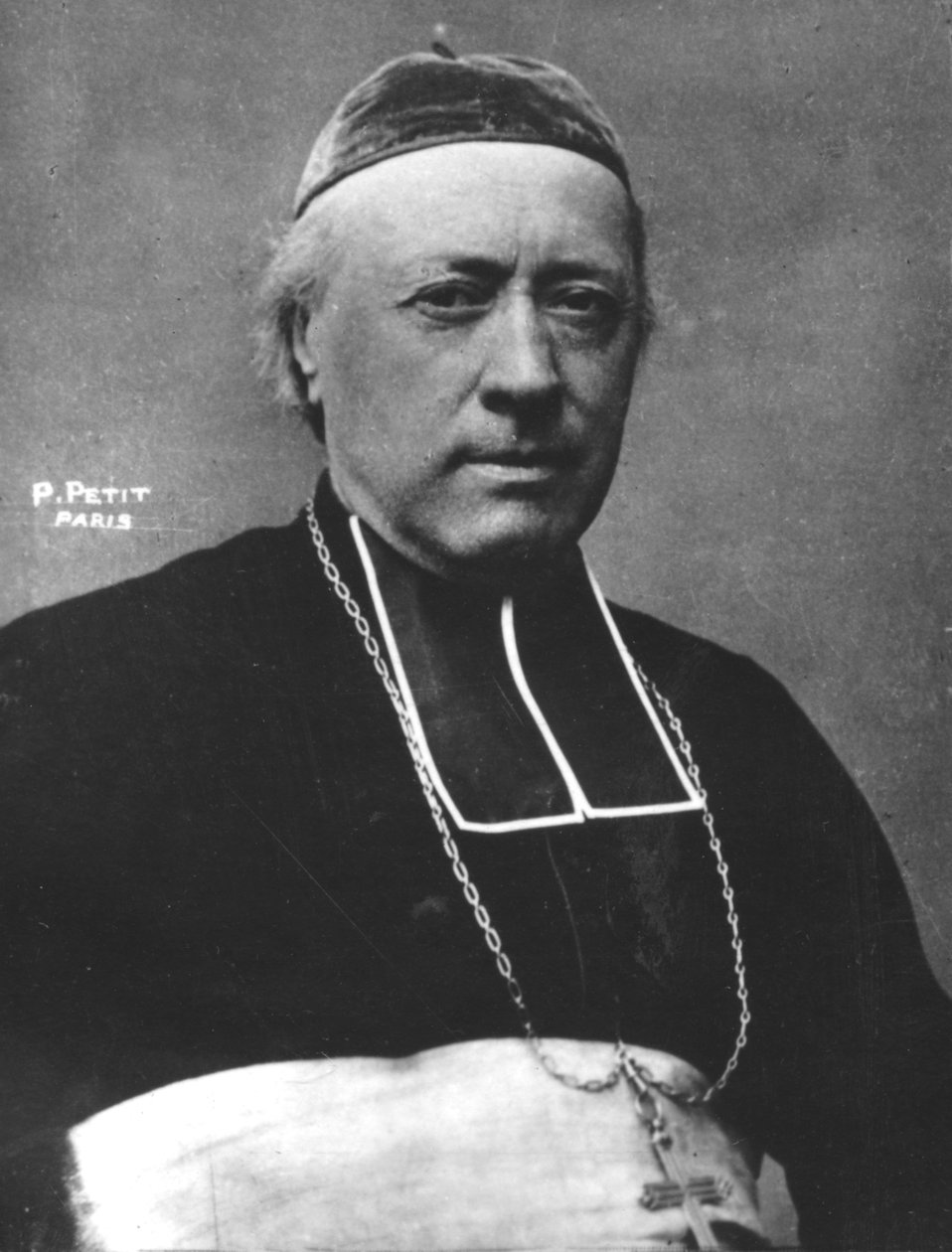 Monsinior Freppel, ok. 1893 r. autorstwa Pierre Petit