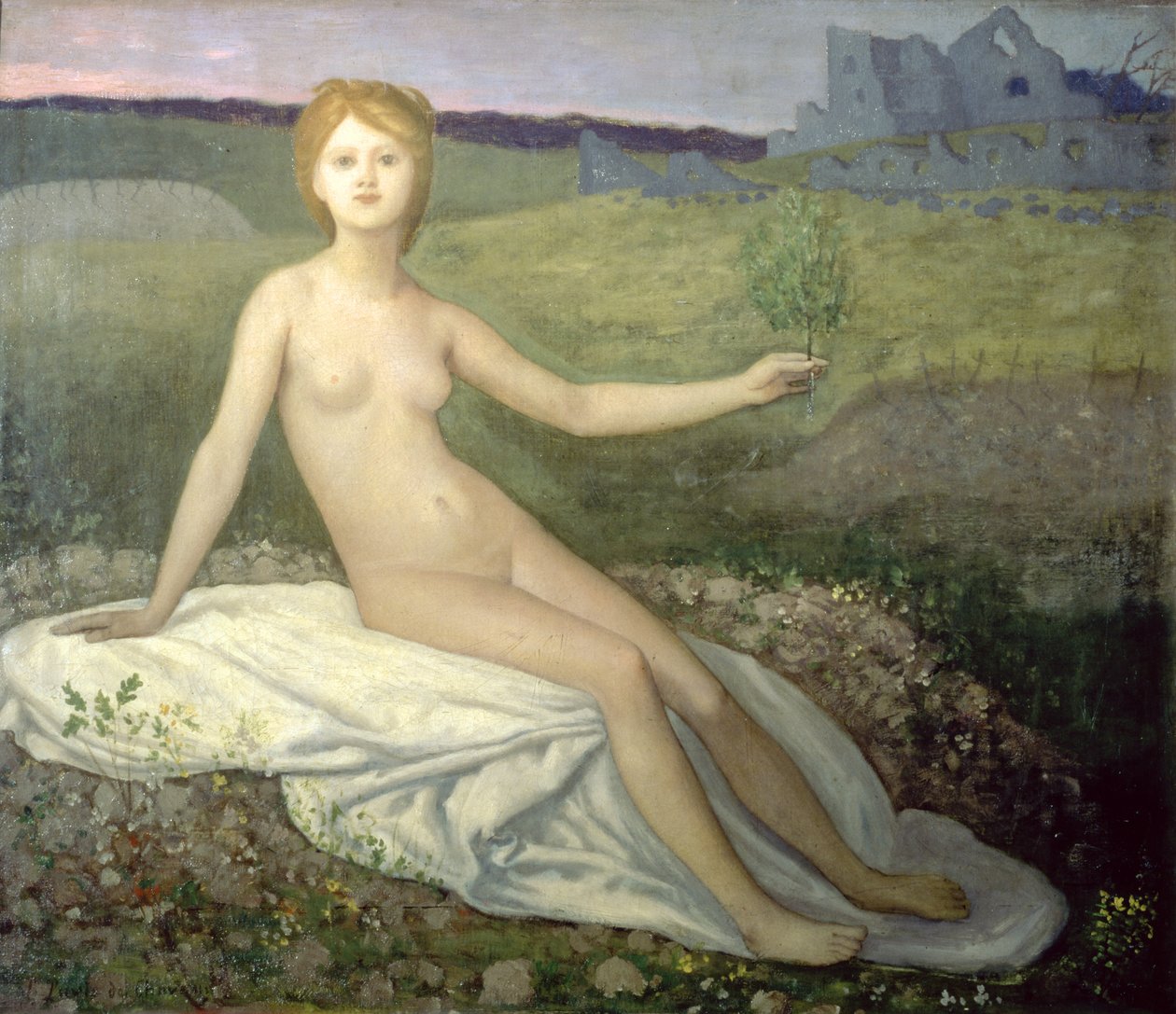 Nadzieja, 1871-2 (zob. 204644) autorstwa Pierre Puvis de Chavannes