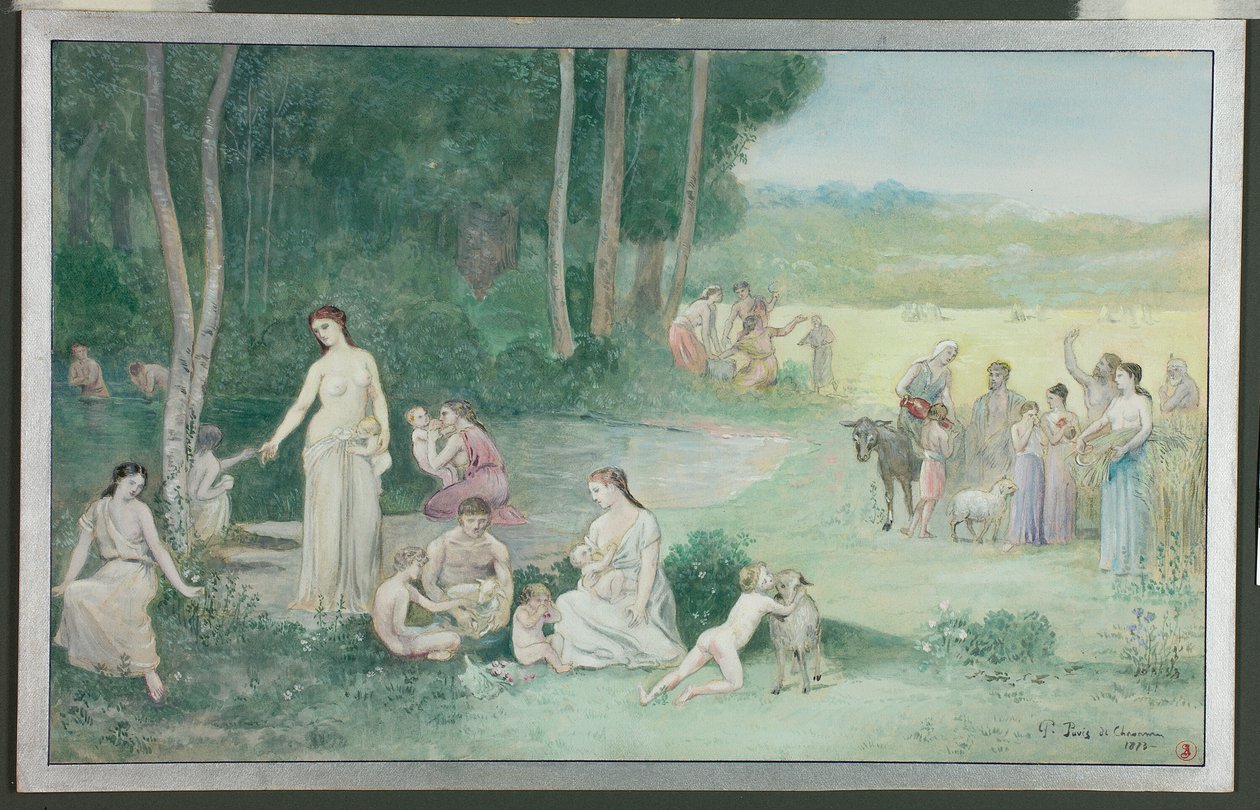 Lato autorstwa Pierre Puvis de Chavannes