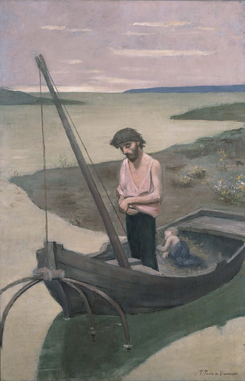 Biedny rybak autorstwa Pierre Puvis de Chavannes