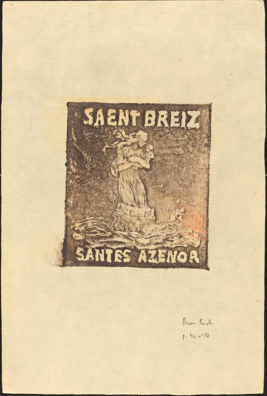 Sainte Azenor de Goelo autorstwa Pierre Roche