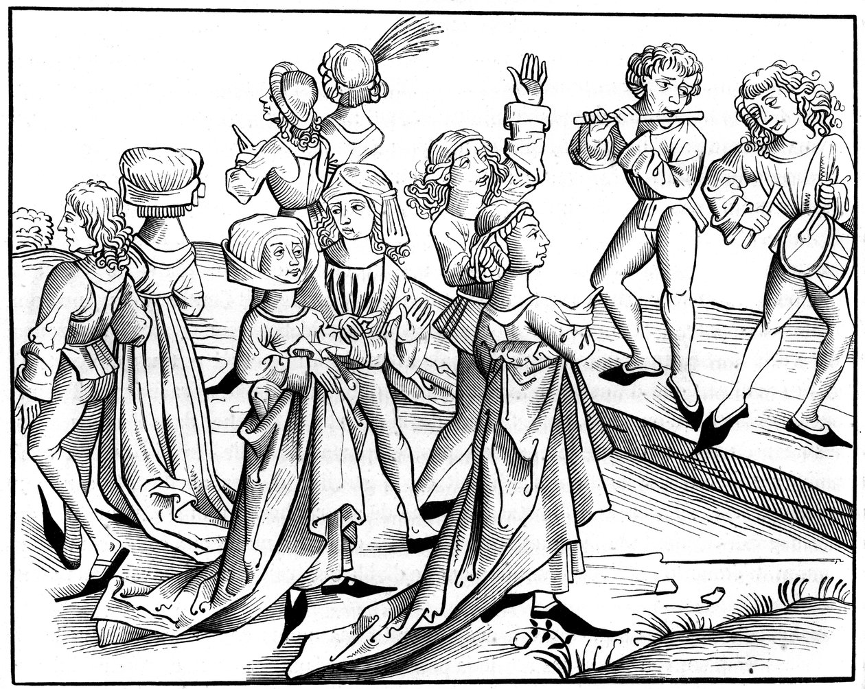 Taniec wigilijny, 1493 1849. autorstwa Pierre Wolgmuth