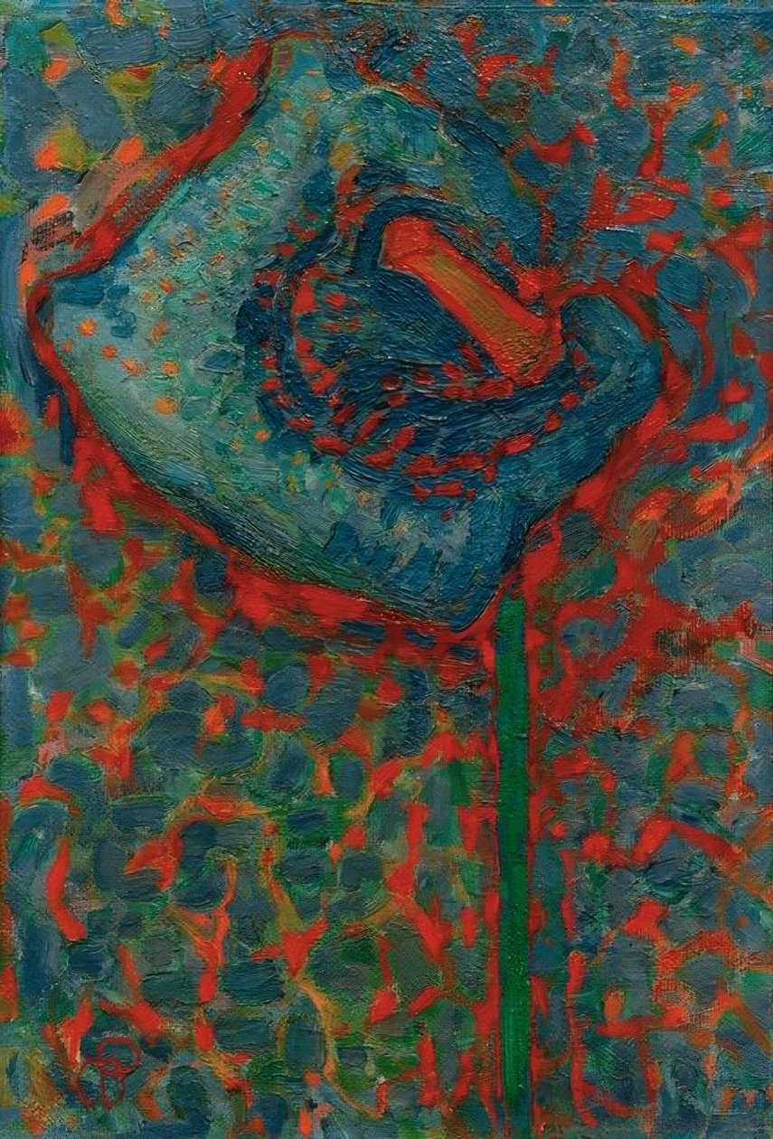 Aronstab autorstwa Piet Mondrian