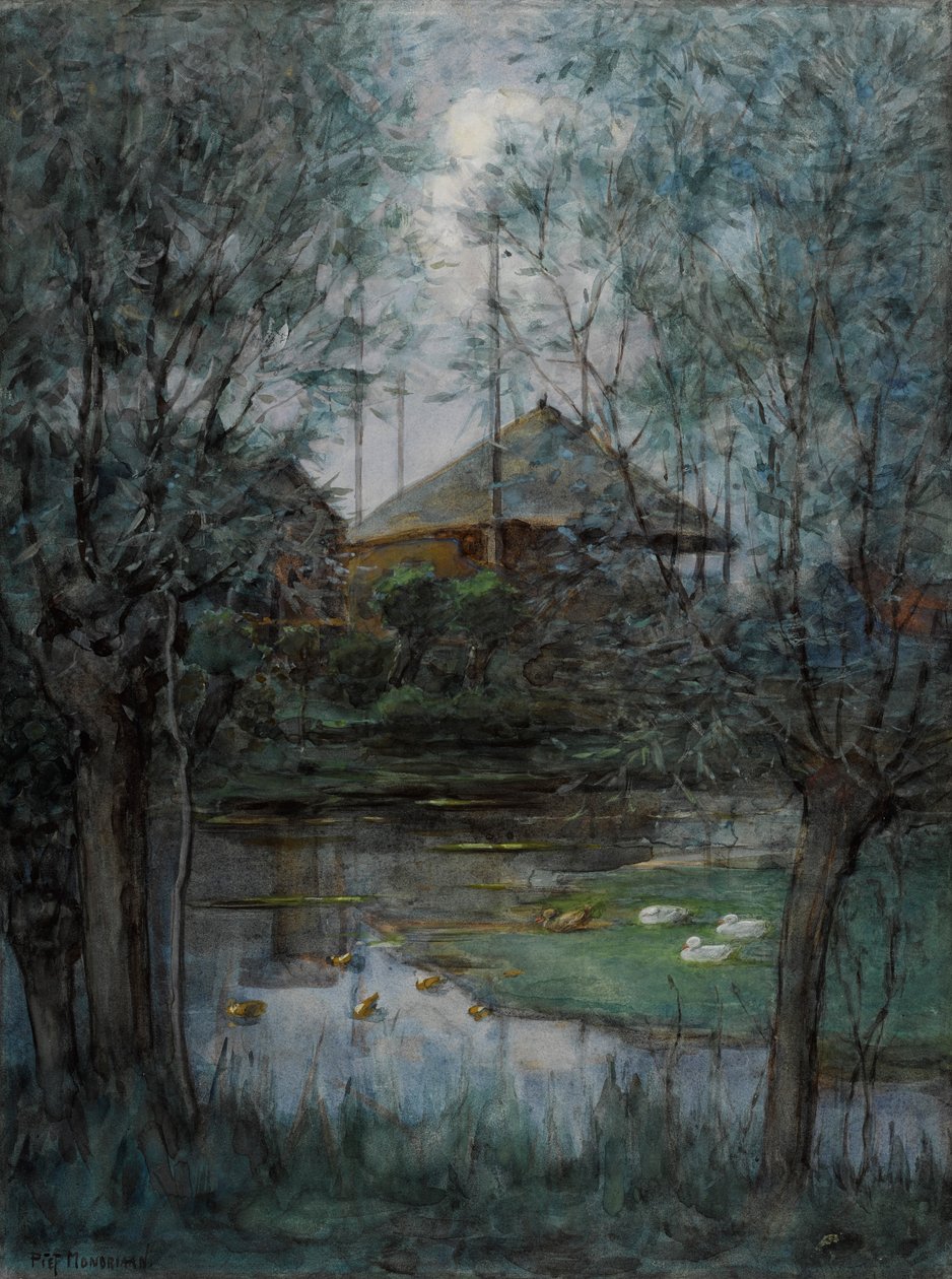 Stóg siana autorstwa Piet Mondrian