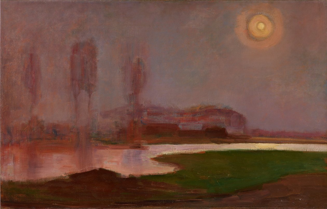 Letnia noc, 1907 autorstwa Piet Mondrian