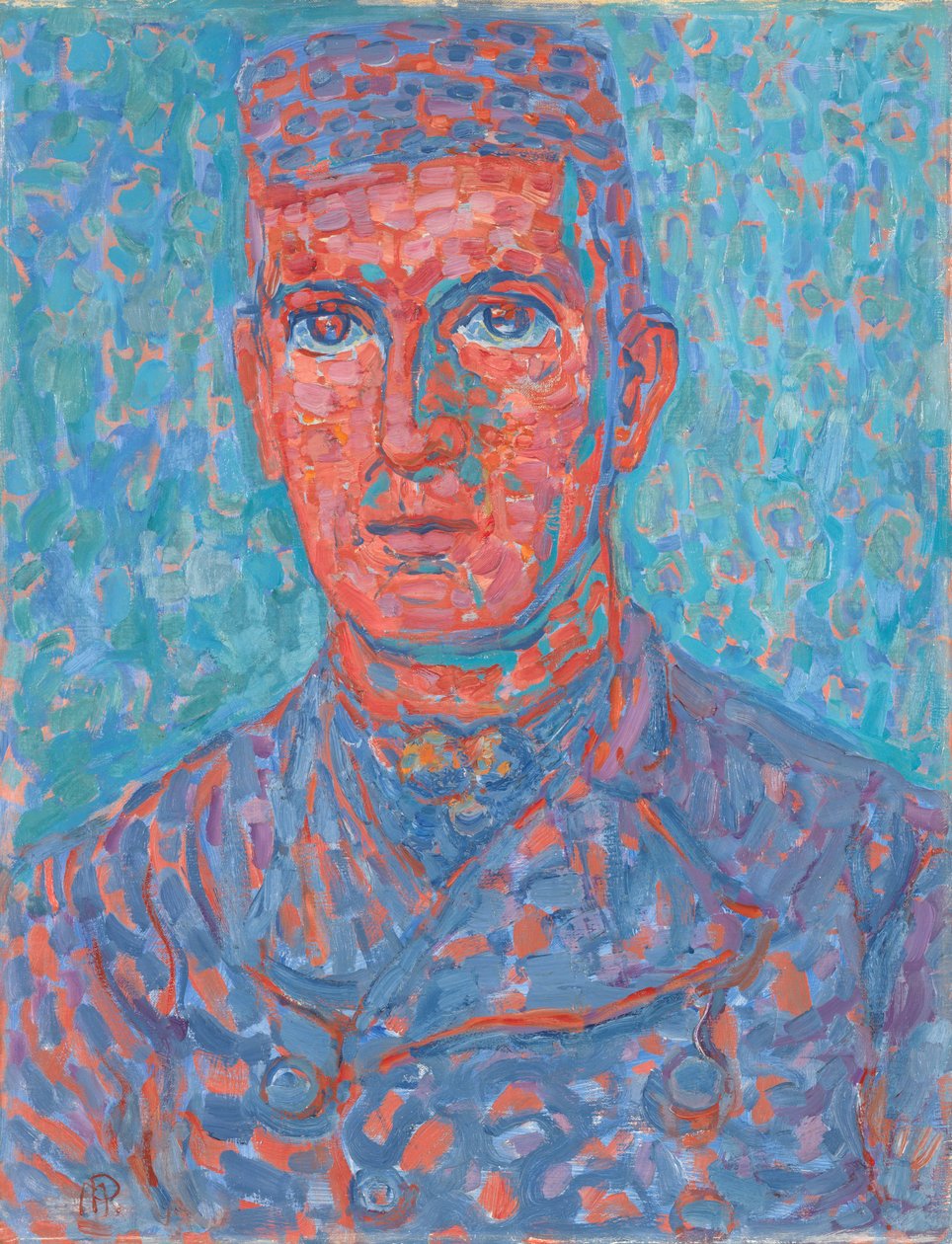 Zeeland Farmer, ok.1908-początek 1910 autorstwa Piet Mondrian