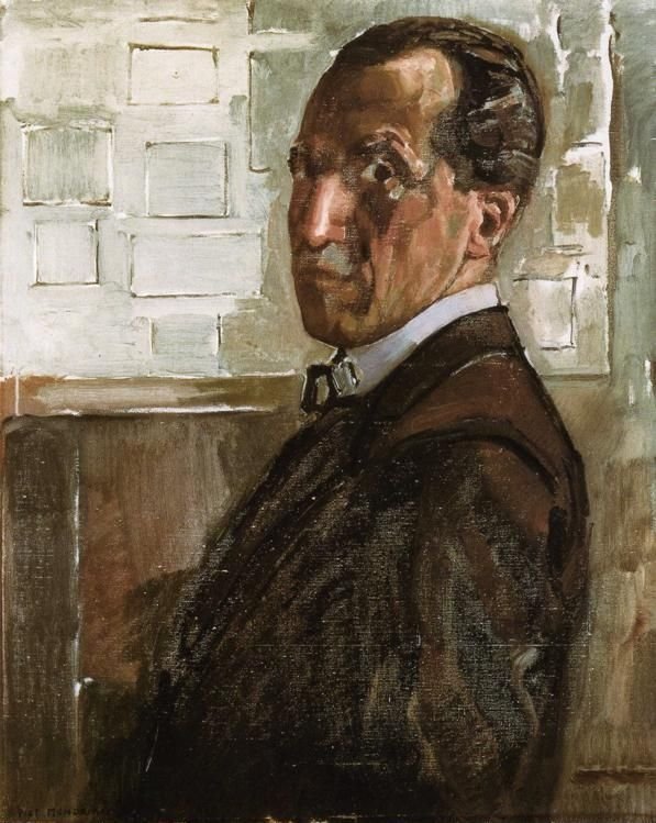 Autoportret autorstwa Piet Mondrian