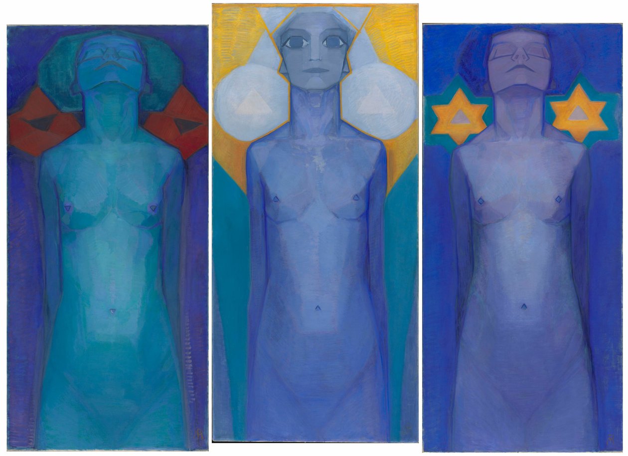 Ewolucja, 1911. autorstwa Piet Mondrian