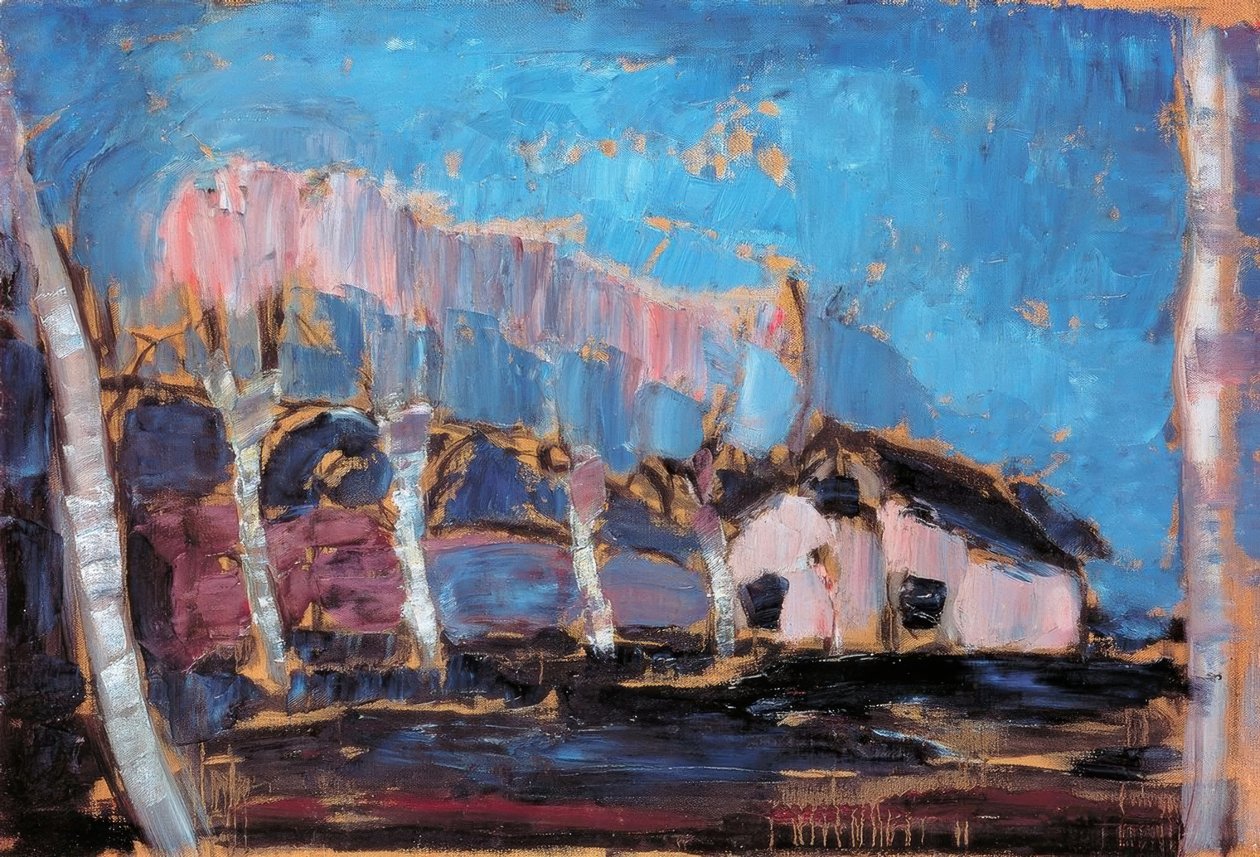 Piet Mondrian (1872-1944), Krajobraz nocny, 1908. autorstwa Piet Mondrian