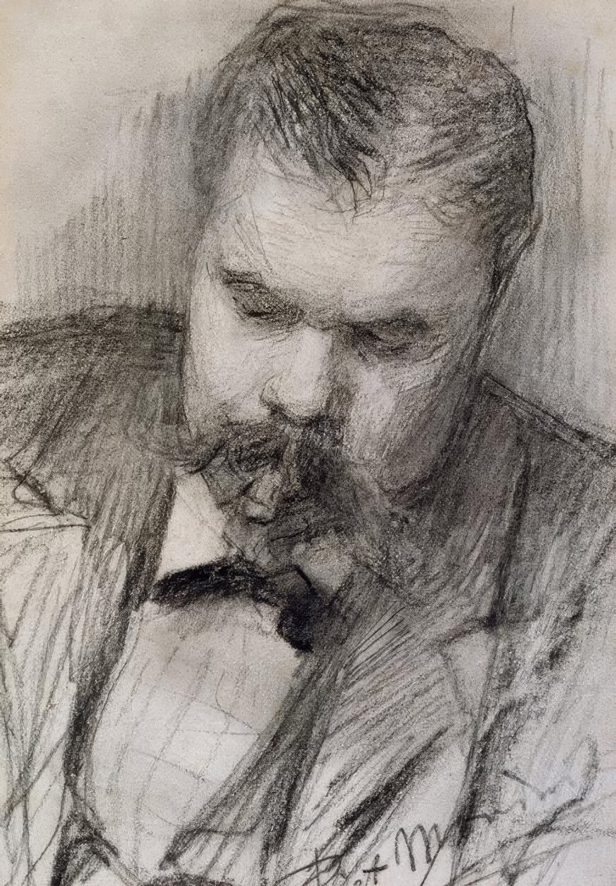 Portret Fritsa Mondriana, 1898, autorstwa Piet Mondrian