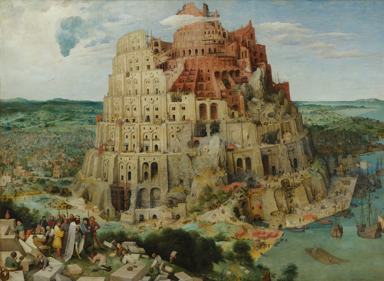 Wieża Babel autorstwa Pieter Bruegel the Elder