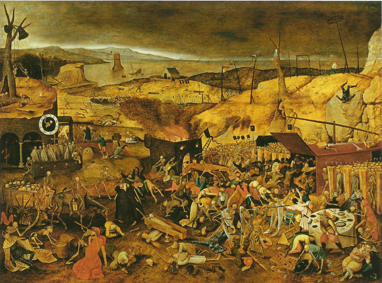 Triumf śmierci autorstwa Pieter Bruegel the Elder
