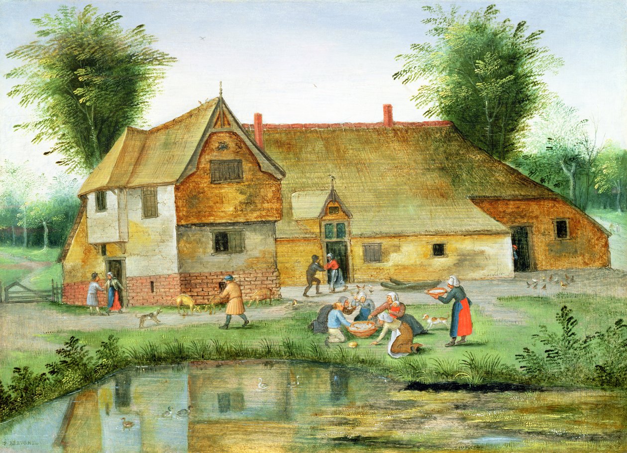 د بزګر میلپولی autorstwa Pieter Brueghel the Younger
