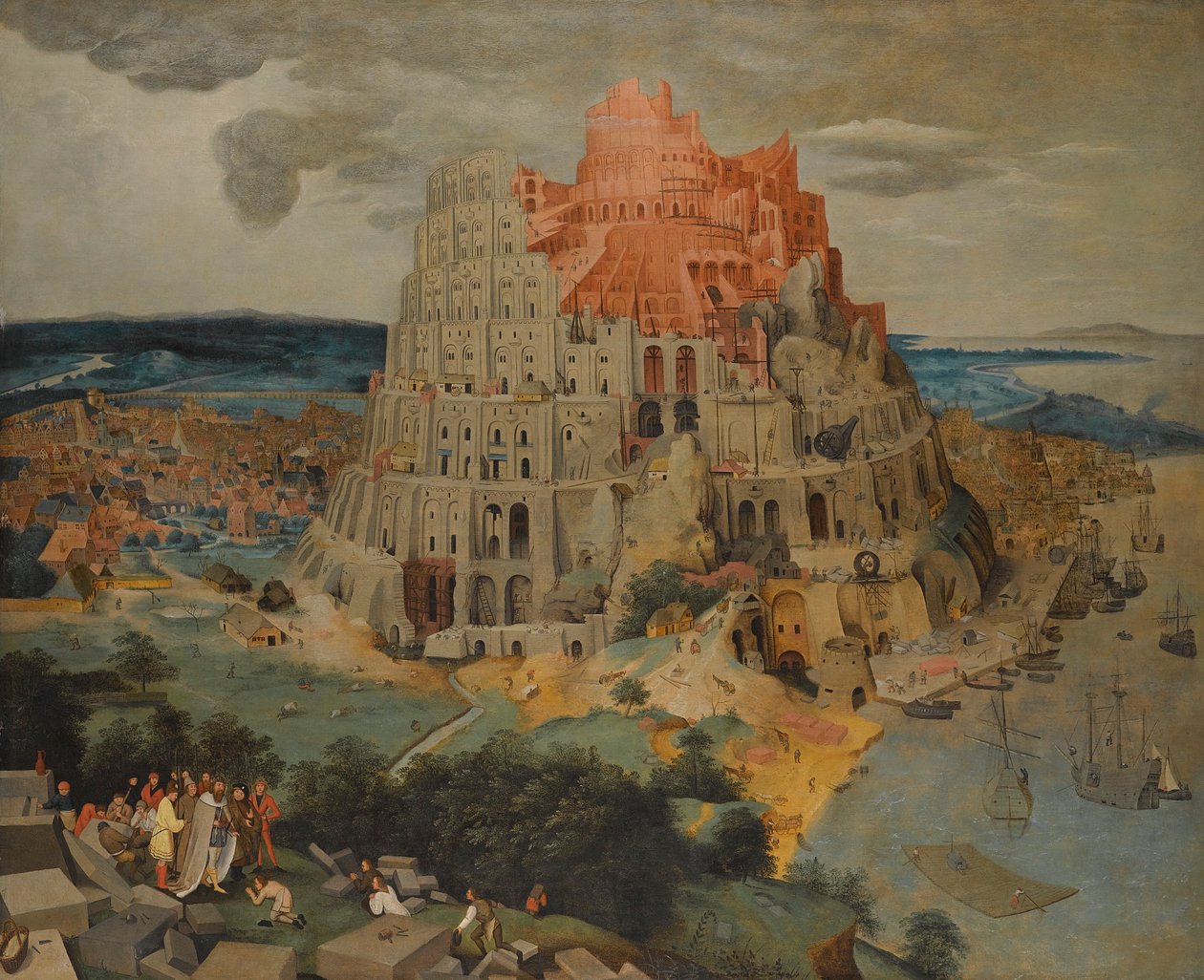Wieża Babel autorstwa Pieter Brueghel the Younger