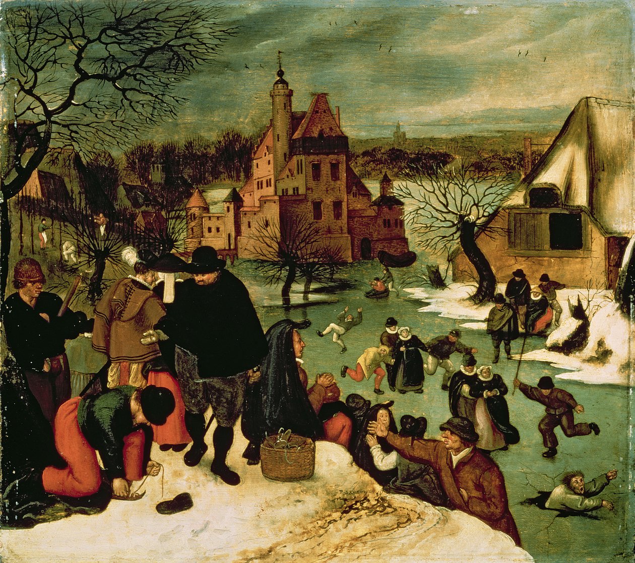 Zima autorstwa Pieter Brueghel the Younger