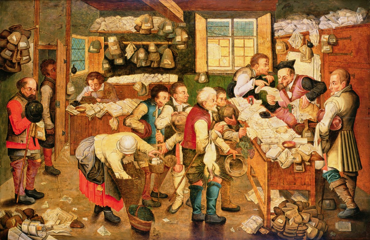 Poborca dziesięcin autorstwa Pieter III Brueghel