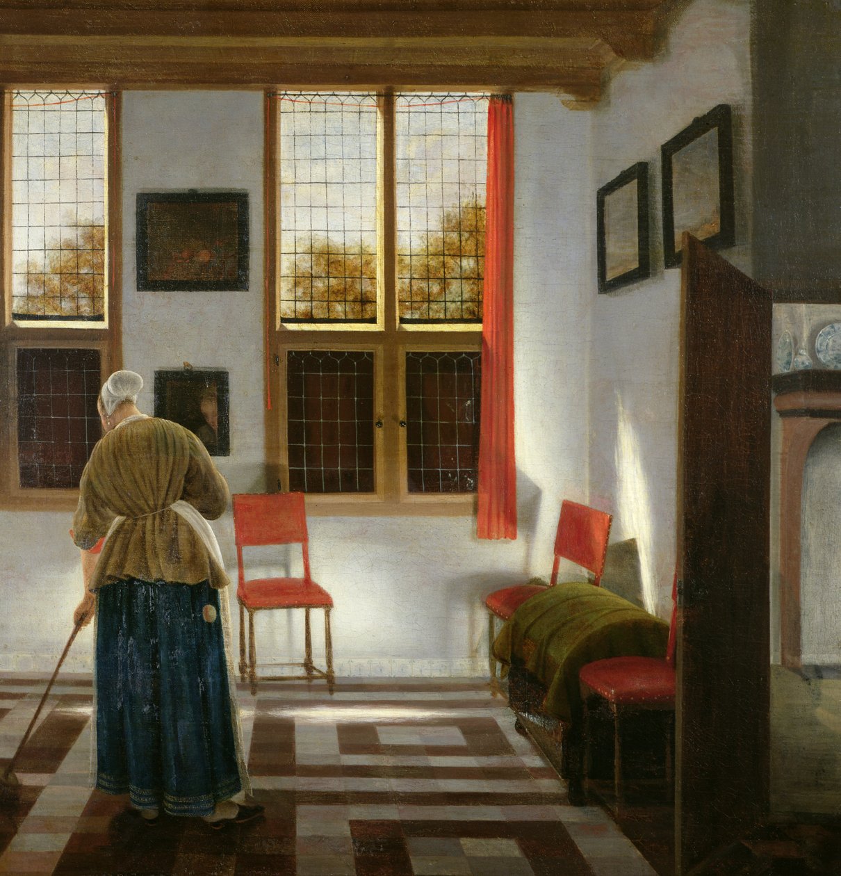 Zamiatacz autorstwa Pieter Janssens