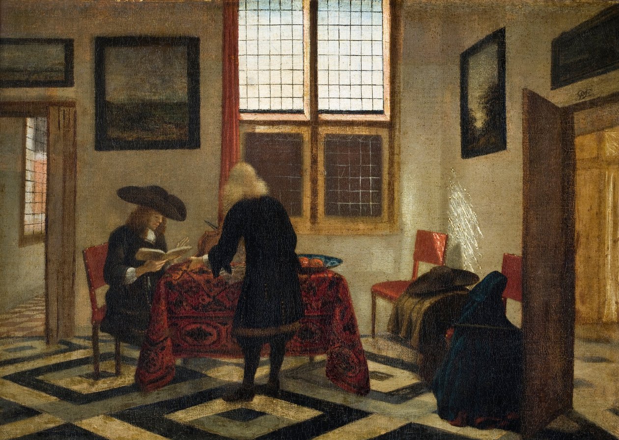Scena wewnętrzna autorstwa Pieter Janssens