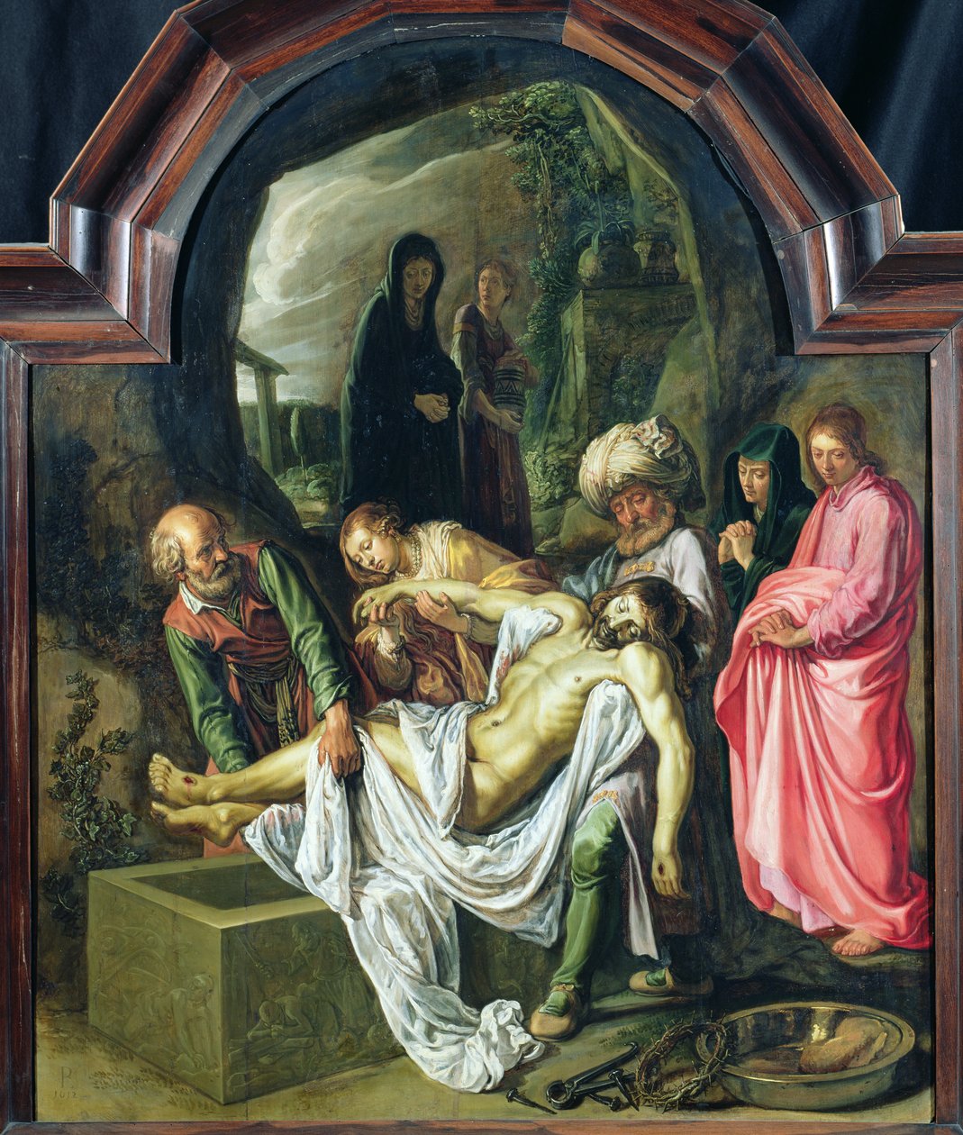 Христийн булш поли autorstwa Pieter Lastman