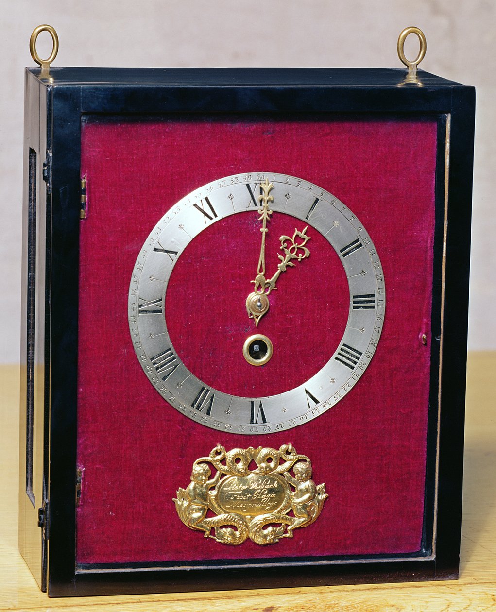 Zegar ścienny, ok.1700 autorstwa Pieter Visbach