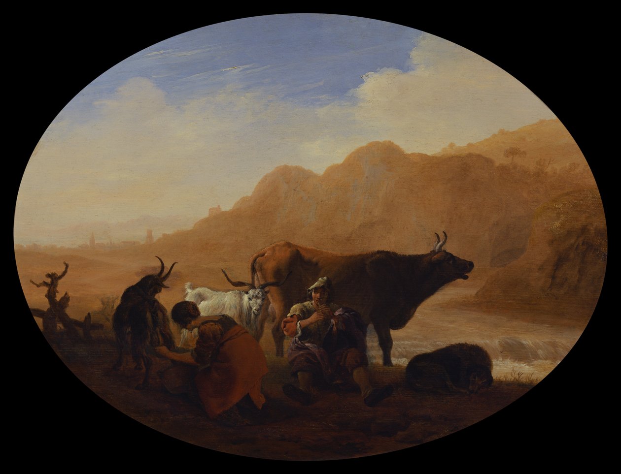 Pasterze, ok. 1635 autorstwa Pieter van Laer