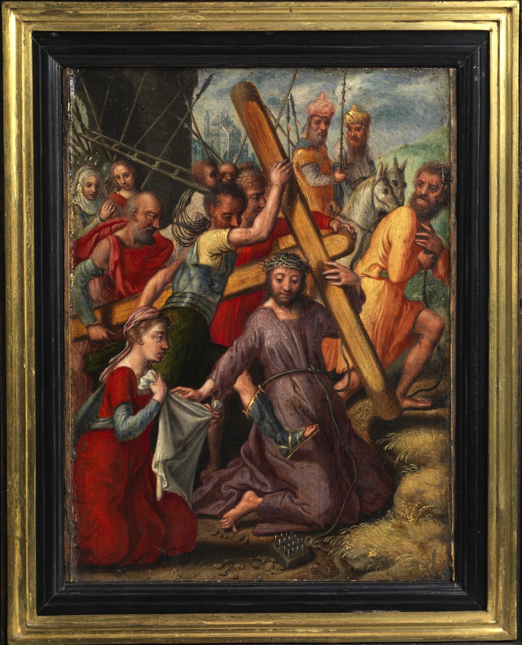 Chrystus niosący krzyż autorstwa Pieter Aertsen