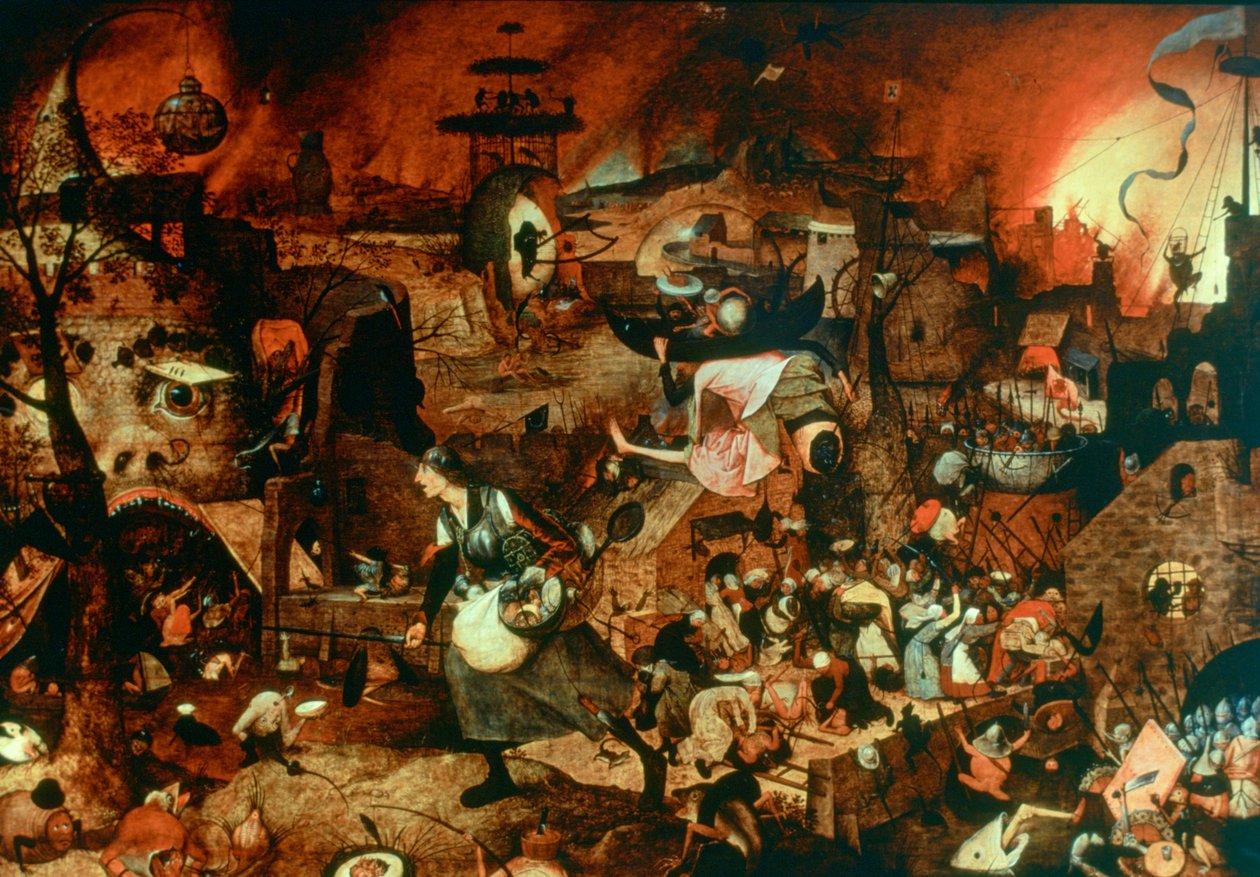 Dulle Griet Mad Meg, c1562 autorstwa Pieter Bruegel the Elder