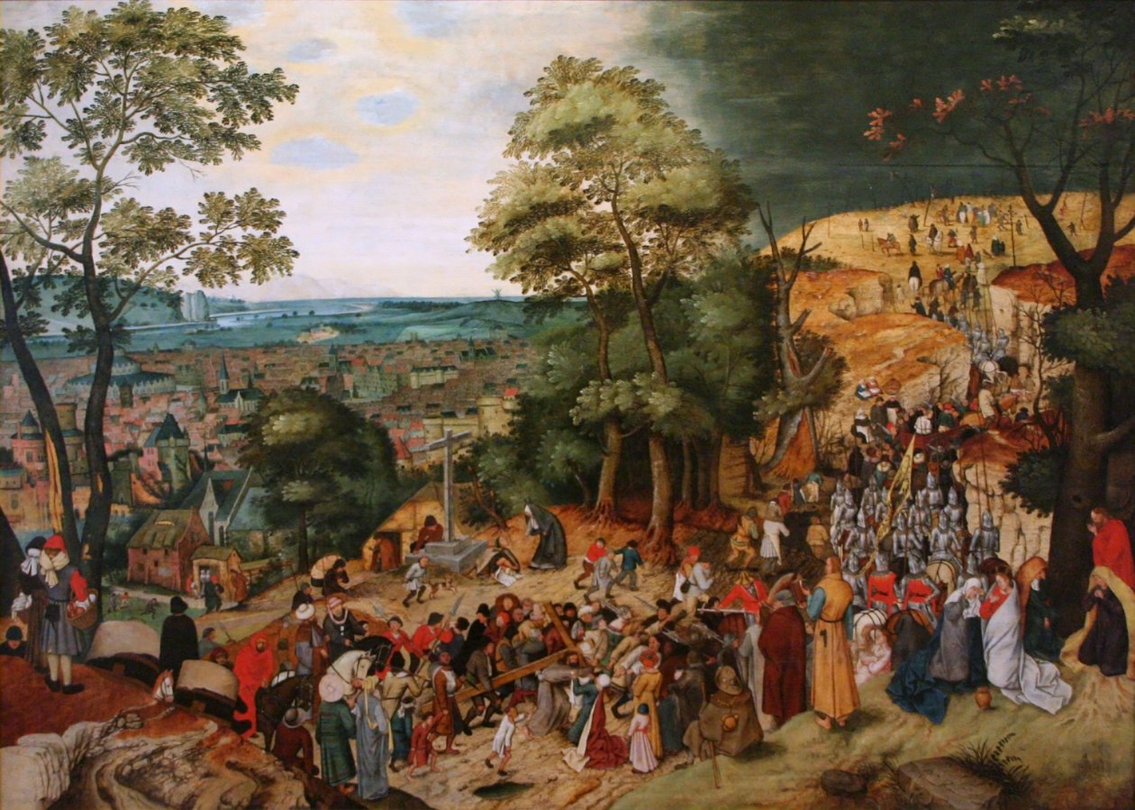 Chrystus niosący krzyż autorstwa Pieter Brueghel the Younger