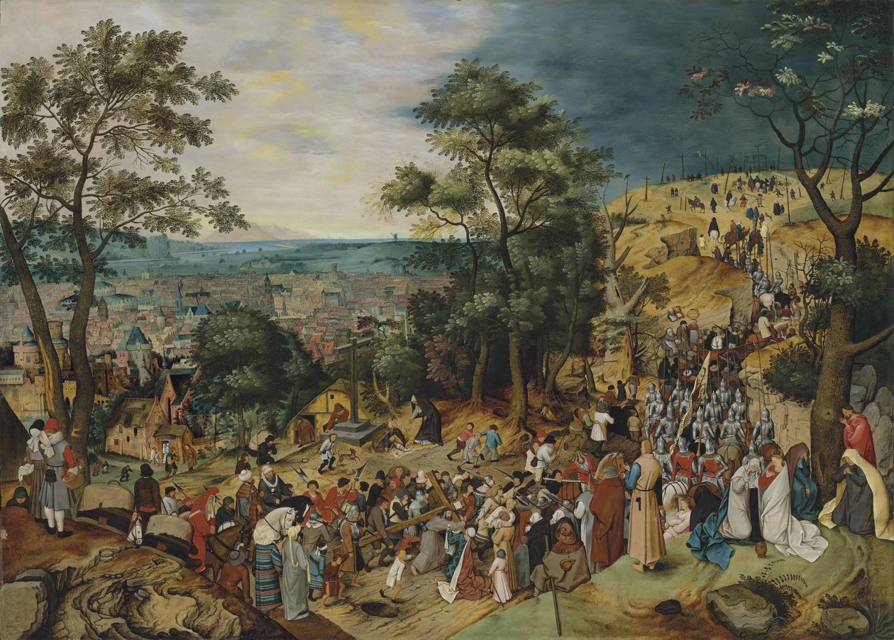 Droga na Kalwarię autorstwa Pieter Brueghel the Younger