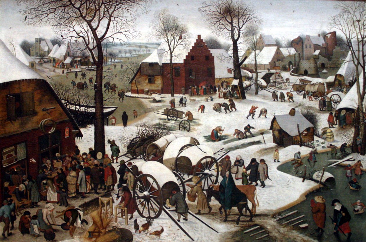 Spis ludności w Betlejem autorstwa Pieter Brueghel the Younger