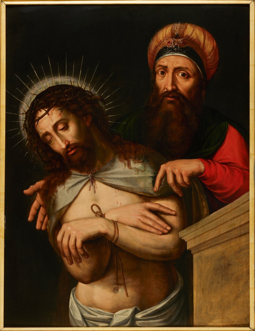 Oto mężczyzna. autorstwa Pieter Claeissens the Elder